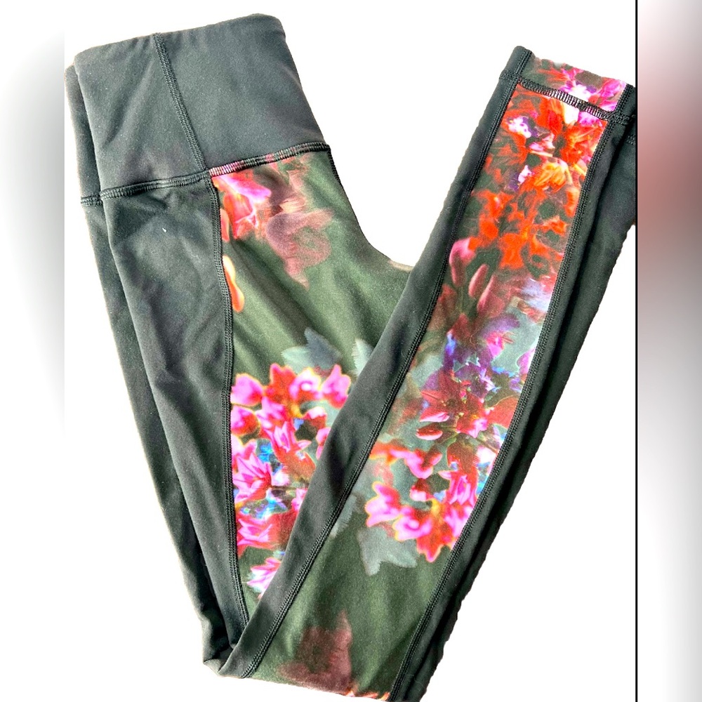 🤩 NEW ITEM! Lululemon Wunder Under Spring Has Sprung Floral Yoga Legging Stretch